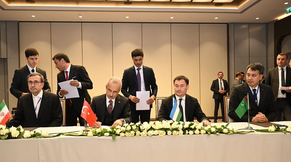 Taşkent Deklarasyonu Türkiye, İran, Özbekistan ve Türkmenistan Arasında İmzalandı