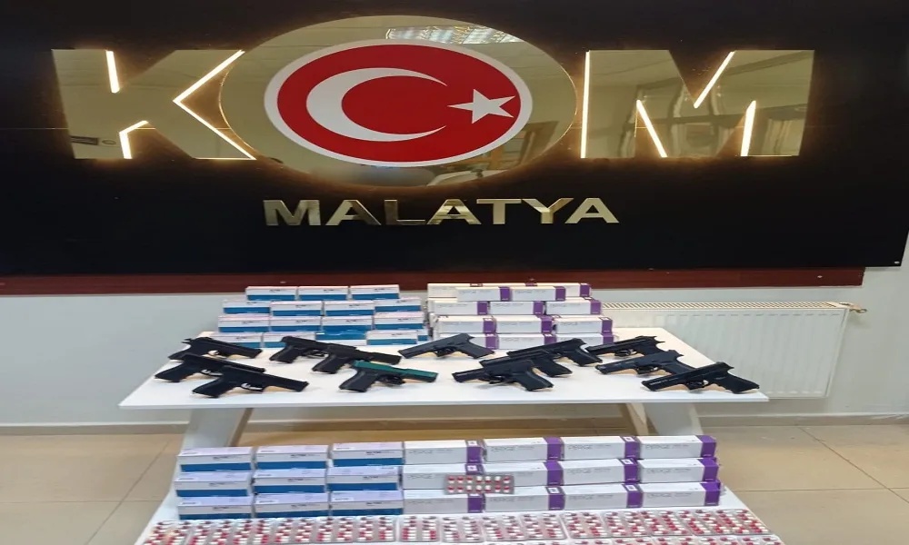 Malatya’da 6 Silah Kaçakçısı Operasyonla Yakalandı