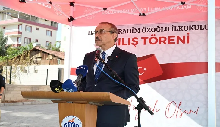 Vali Seddar Yavuz, Hatice İbrahim Özoğlu İlkokulu Açılış Törenine Katıldı