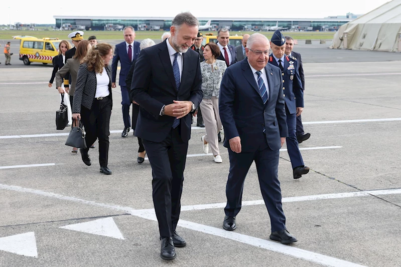 Bakan Güler, NATO Savunma Bakanları Toplantısı için Belçika