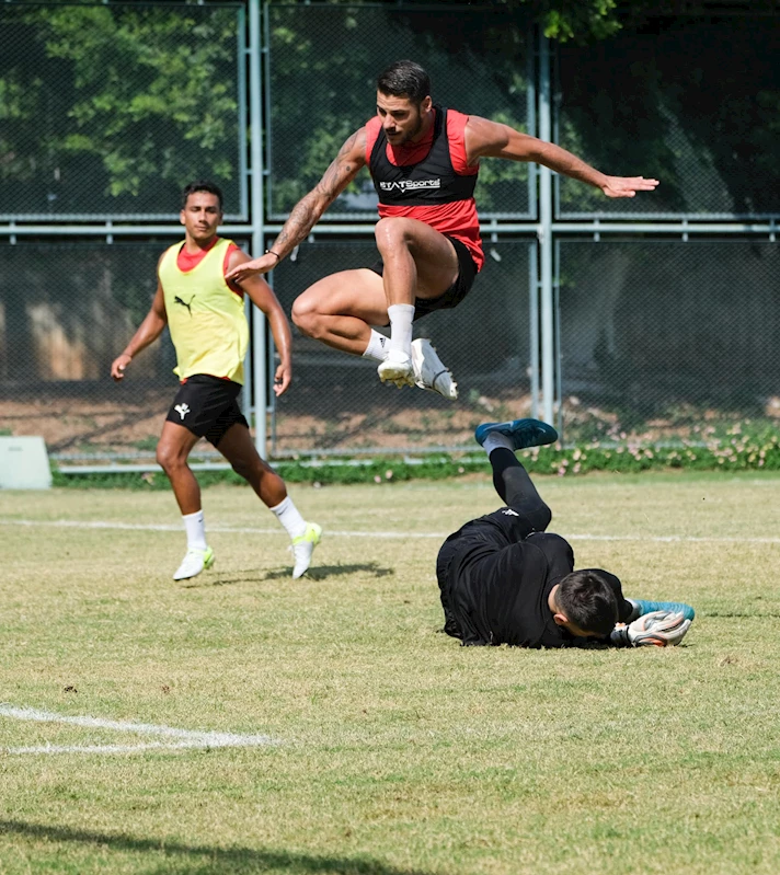 Hatayspor Sivas maçı hazırlıklarını sürdürdü 