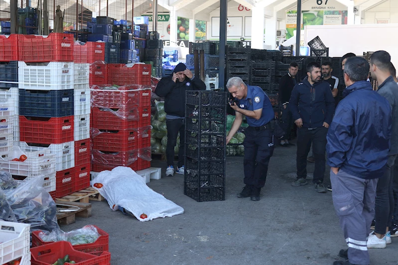 Halde hayatını kaybetti, etrafı domates kasalarıyla kapatıldı