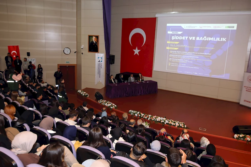 TOGÜ’den Şiddet ve Bağımlılık Paneli