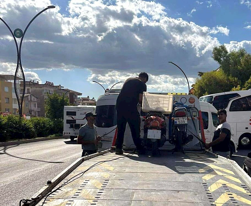 Motosiklet ve motorlu bisiklet denetiminde ceza yağdı