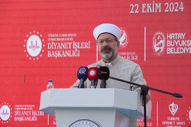 Ali Erbaş: Milletimizin birliği, beraberliği, kardeşliğiyle ne kadar iftihar etsek azdır