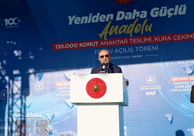 Cumhurbaşkanı Erdoğan: Terörün olmadığı Türkiye