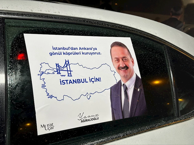  Yavuz Ağıralioğlu’nun kuracağı partinin lansmanı için bin kişilik kafile İstanbul’dan Ankara’ya yola çıktı