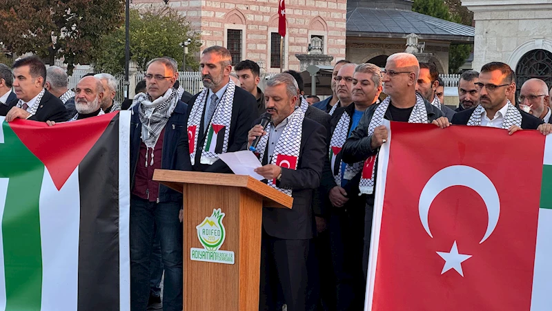 İstanbul- Adıyaman Dernekler Federasyonu Gazze