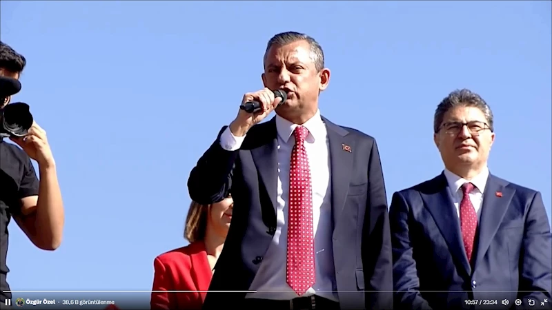 Özgür Özel: Şehit analaranın rızası olmayacak hiçbir şeyin tarafında değiliz