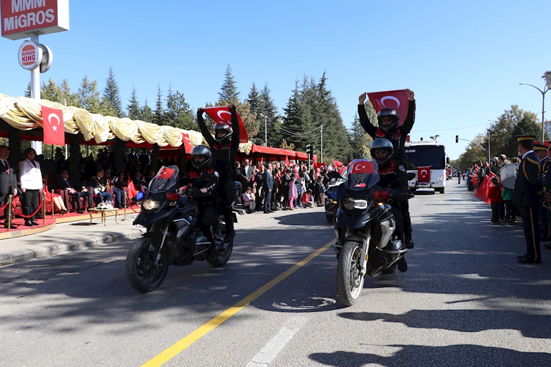 Eskişehir’de Cumhuriyet Bayramı coşkusu