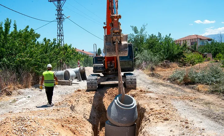 Malatya’da Topsöğüt Mahallesi’nin Kanalizasyon Hattı Tamamlandı