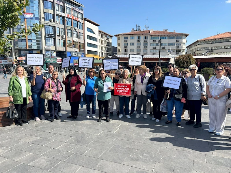 Sivas’ta kadın platformlarından kadın cinayetlerine tepki