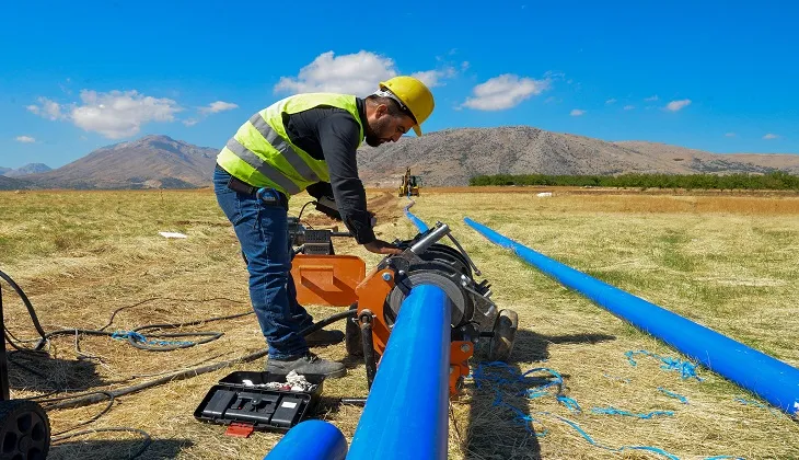 Maski’den Akçadağ İlçesine 3.600 metre içme suyu hattı