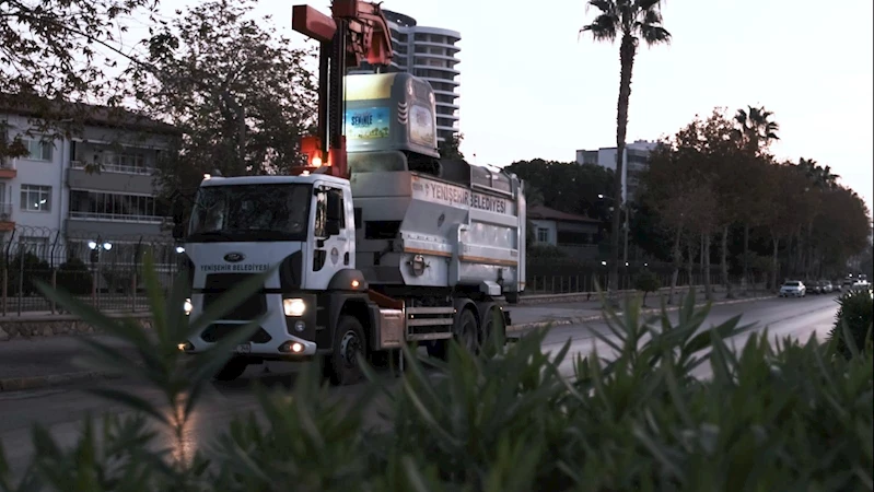 Yenişehir’de sessiz çöp toplama dönemi başladı