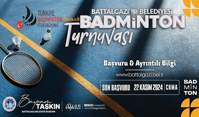 Battalgazi’de Badminton Heyecanı