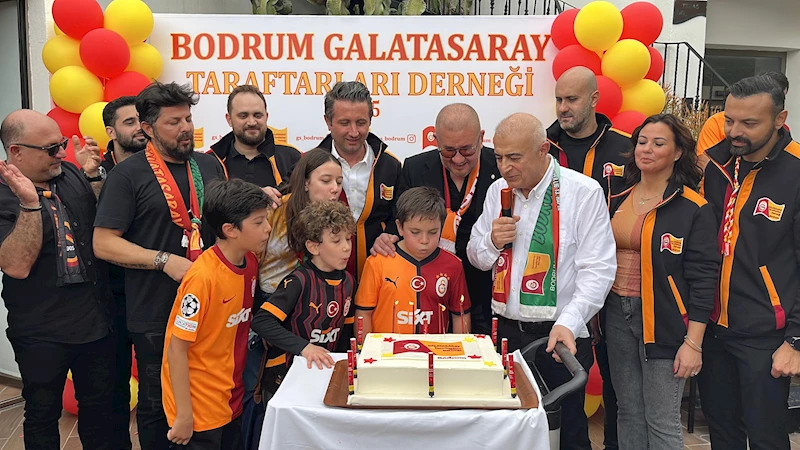 Bodrum Galatasaray Taraftarları Derneği lokali açıldı