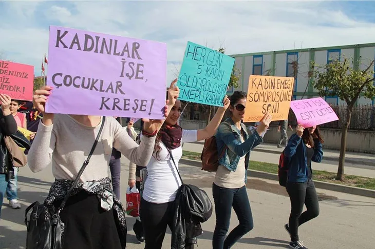 Kadınlardan kreş tartışmasına tepki ; Kapattırmayız