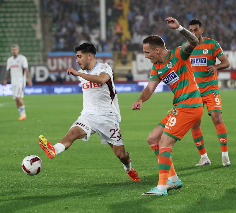 Trabzonspor ile Alanyaspor 17’nci randevuda