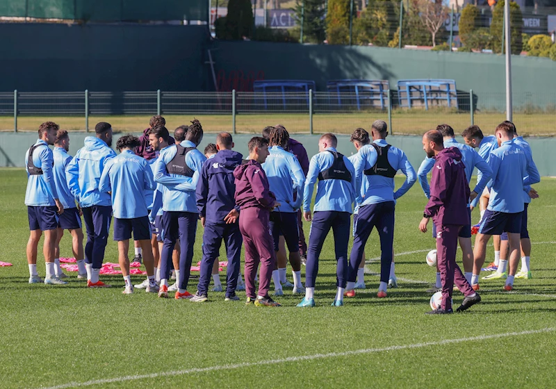 Trabzonspor taktik çalıştı