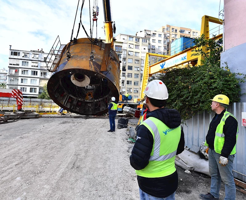 450 tonluk köstebek kara yoluyla taşınacak