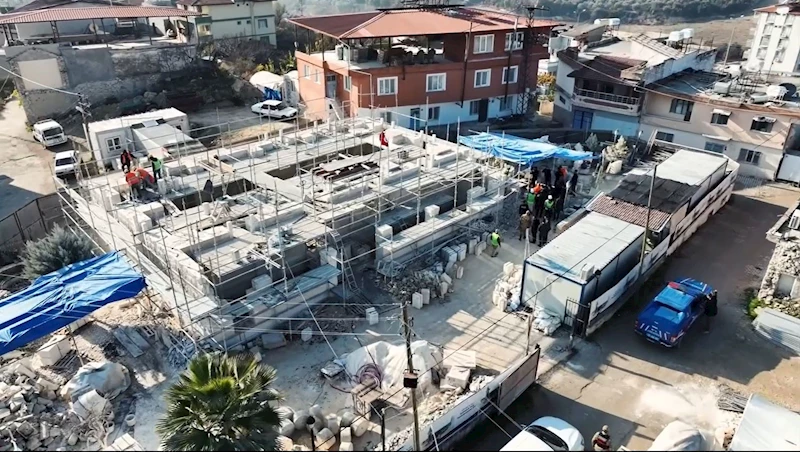 Hatay’da depremde yıkılan 149 yıllık cami restore ediliyor 