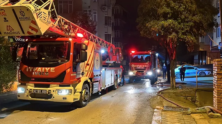 Elektrikli sobanın üzerine bırakılan mendil yangına neden oldu