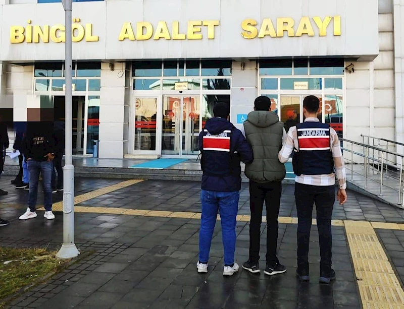 Bingöl’de aranan 1’i firari hükümlü 6 şüpheli yakalandı