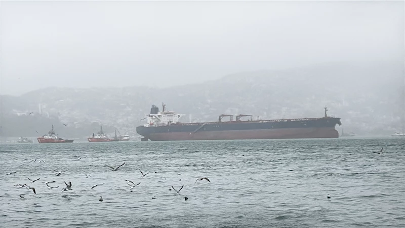 İstanbul- İstanbul Boğazı gemi trafiği çift yönlü olarak askıya alındı -2 / Ek bilgi ve görüntülerle