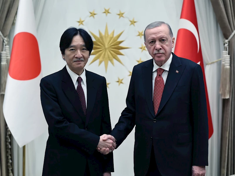 Cumhurbaşkanı Erdoğan, Japonya Veliaht Prensi Fumihito