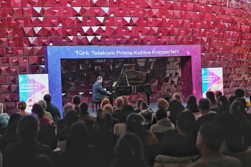 Türk Telekom Prime Kahve Konserleri piyano resitali ile başladı