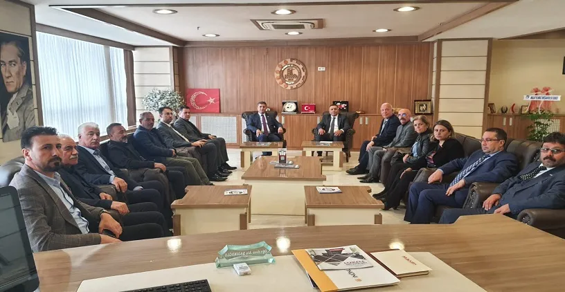İYİ Parti Malatya İl Teşkilatı Sadıkoğlu’nu Ziyaret Etti