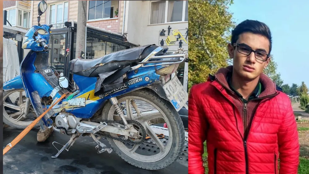 Motosiklet kazasında Emirhan öldü, kız arkadaşı yaralı