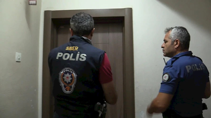 Mersin’de dolandırıcılık operasyonu: 9 gözaltı 