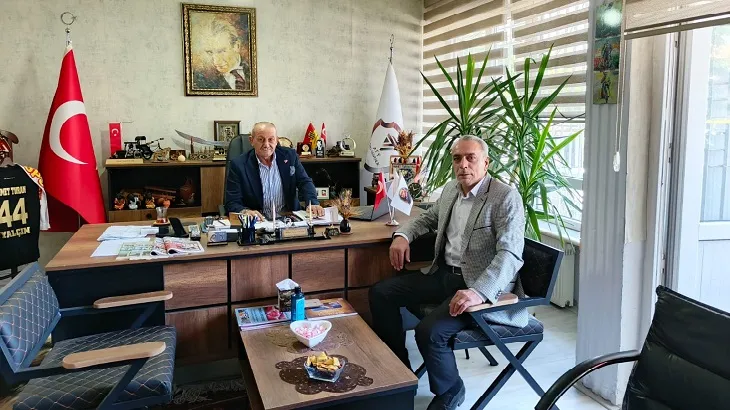 UDH Genelbaşkanı Zafer, Yerli ve Milli Parti Malatya İl Başkanı Yalçın’ı ziyaret etti