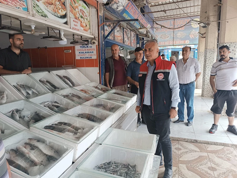 Hatay’da balıkçı esnafa av sezonu ziyareti 