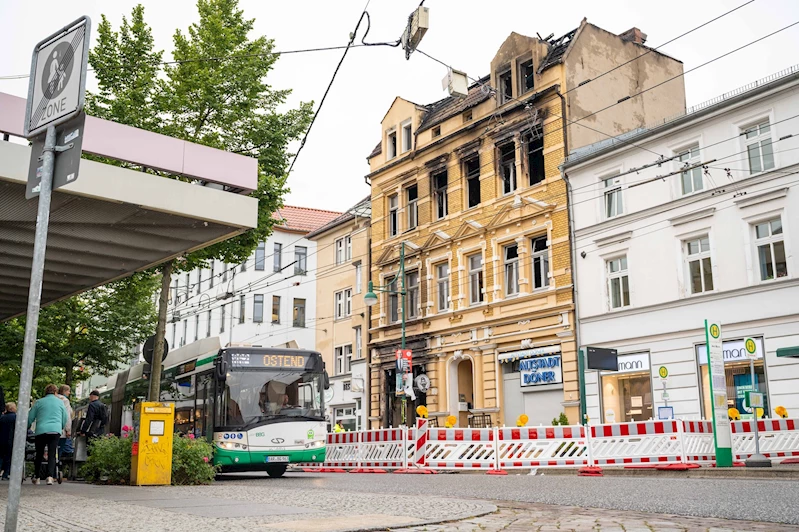 Eberswalde’deki yangına ilişkin soruşturma başlatıldı