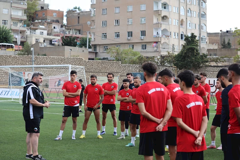 Mardin Spor, Bursa Nilüfer Spor maçı hazırlıklarına başladı