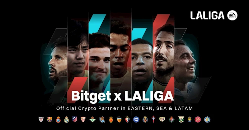 Bitget ile LALIGA resmi kripto ortaklığı kurdu