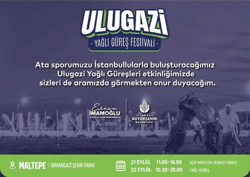 Ulugazi Yağlı Güreş Festivali yarın başlıyor