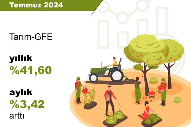 TÜİK: Tarımsal girdi fiyatları aylık yüzde 3,42, yıllık yüzde 41,60 arttı