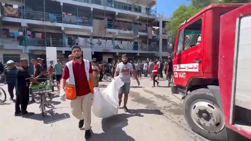 İsrail, Gazze’de yerinden edilmiş sivillerin sığındığı okulu vurdu: 22 ölü, 30 yaralı