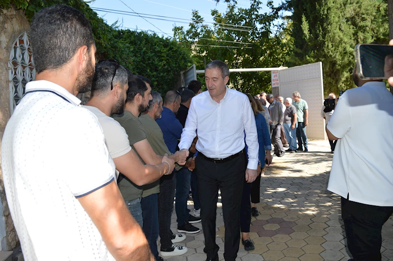 DEM Parti Eş Genel Başkanı Bakırhan, Mardin’de taziye ziyaretinden bulundu