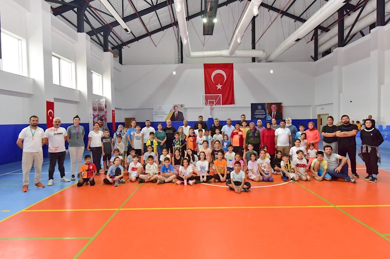 Osmaniye’de, 350 öğrenci için temel spor eğitimleri verilmeye başlandı 