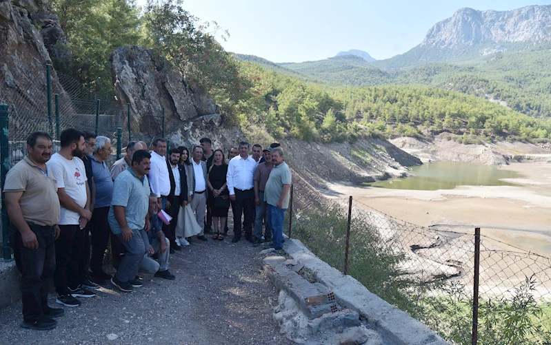 Kuraklıktan su seviyesi azalan Doyran Göleti