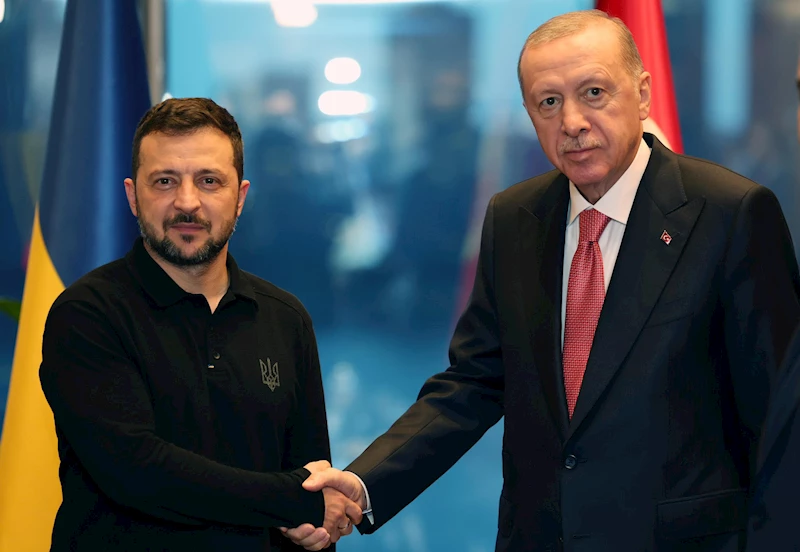 Erdoğan, Zelenskiy ile Türkevi