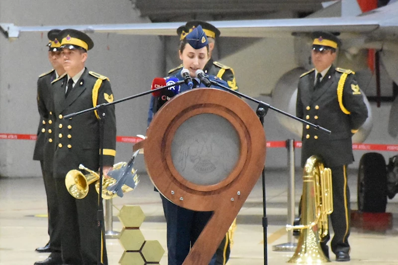 Eğitimini birincilikle tamamlayan Hava Pilot Üsteğmen Geyik, 