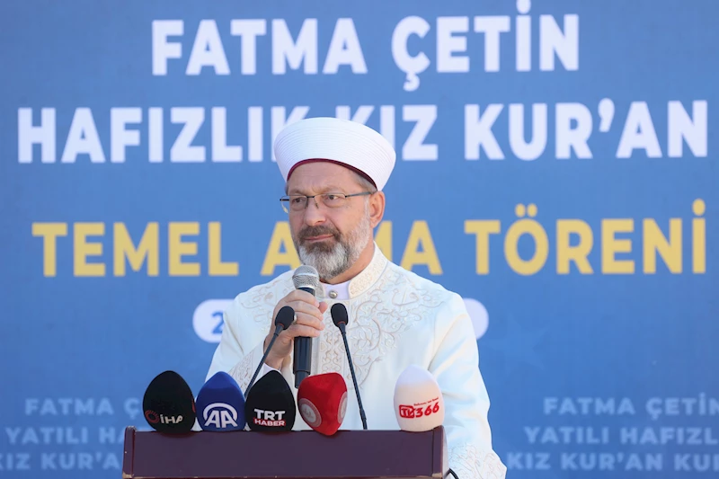 Ali Erbaş: Zamanınızı camilerde ilim, irfan alarak değerlendirin