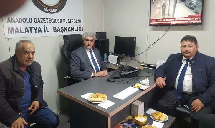 BBP Malatya İl Başkanı Karaman,Başkan Erayabakan