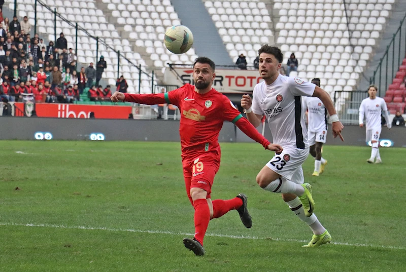 Amed Sportif Faaliyetler - Fatih Karagümrük: 1-1