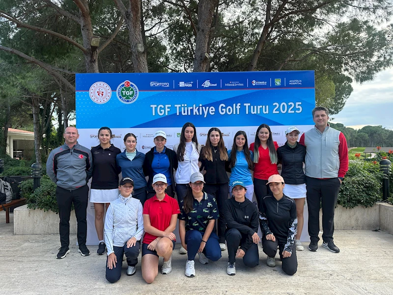 2025 TGF Türkiye Golf Turu’nda mücadele edecek sporcular belli oldu